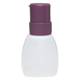 Euro-Style HDPE Bottle with Purple Twist-Lock Pump, 8 oz - Part No. 35232